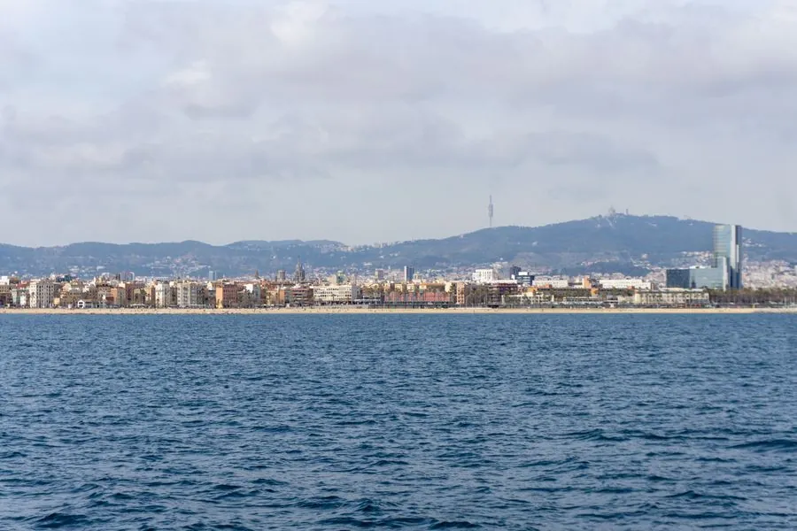 De kust van Spanje
